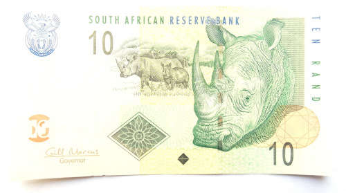 South Africa R10 Note (Gill Marcus)