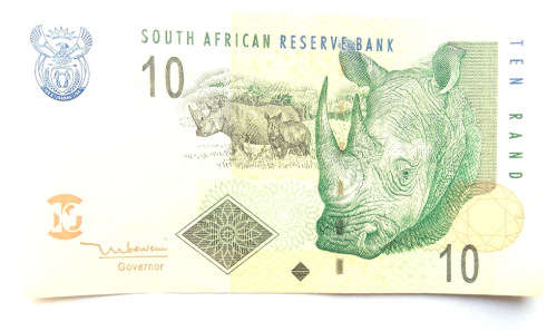 South Africa R10 Note (TT Mboweni)
