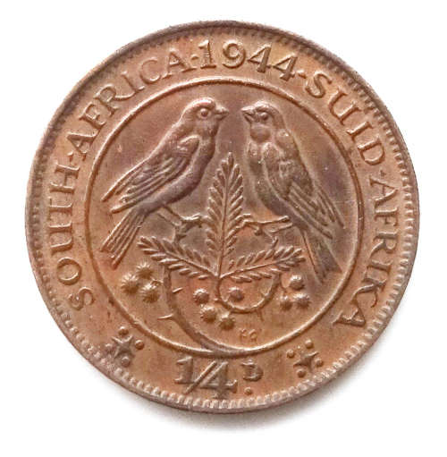 1944 South Africa Farthing