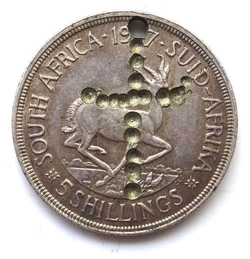 1947 South Africa 5 Shillings