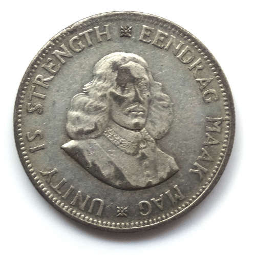 1963 South African 20 Cents