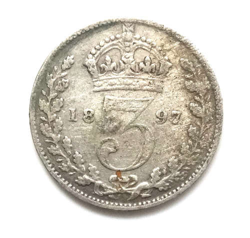 1897 British 3d