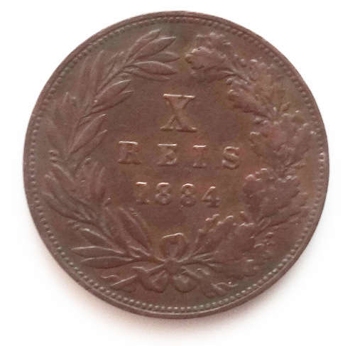 1884 Portugal 10 Reis