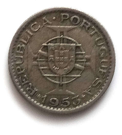1953 Angola 2 1/2 Escudos