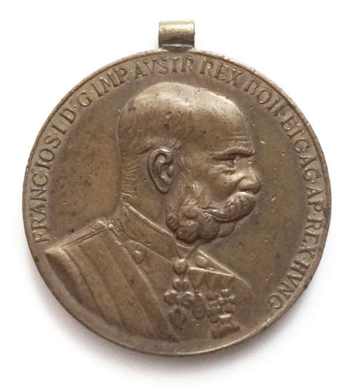1898 Austria Franz Joseph - SIGNVM MEMORIAE 50th Jubilee Medallion (RARE)