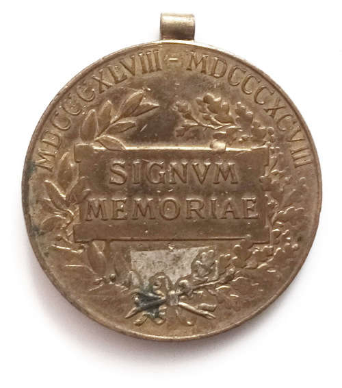 1898 Austria Franz Joseph - SIGNVM MEMORIAE 50th Jubilee Medallion (RARE)