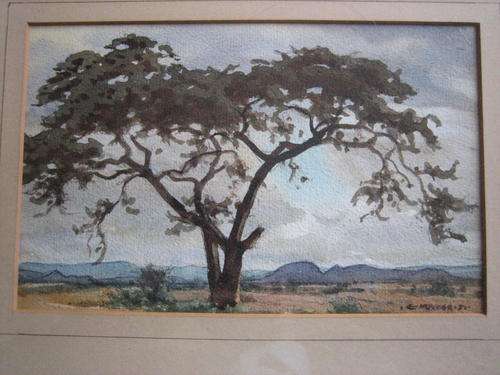 S.A.MASTER .E .MAYER SIGNED 1931 ,DIE MAROELA BOOM,,(REDUCED)
