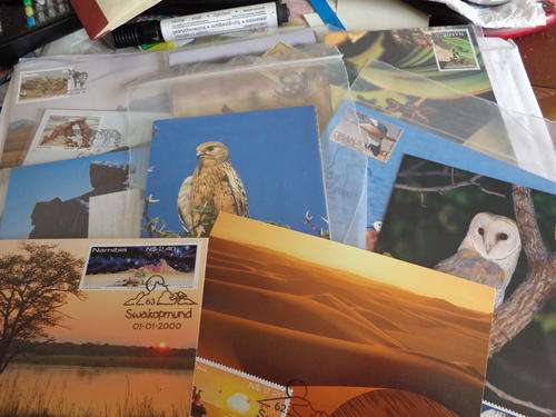 ALL THE 10 MAXI CARD SETS OF NAMIBIA TO 2009