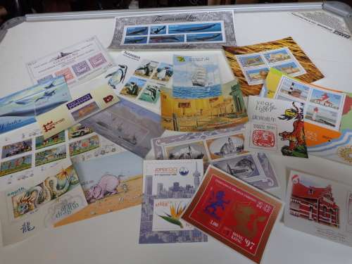 18 X MINI SHEETS RSA,SWA,NAMIBIA,PRISTINE MINT.SEE SCANS..