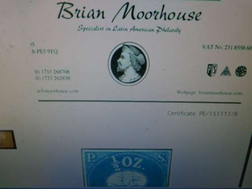 PERU PACIFIC STEAM NAVIGATION  COMP. 2 X 2RLS used (estate)read on