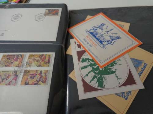 BLACK BOPH. ALBUM FILLED WITH FDCs+ BOOKLETS(ESTATE)see scans