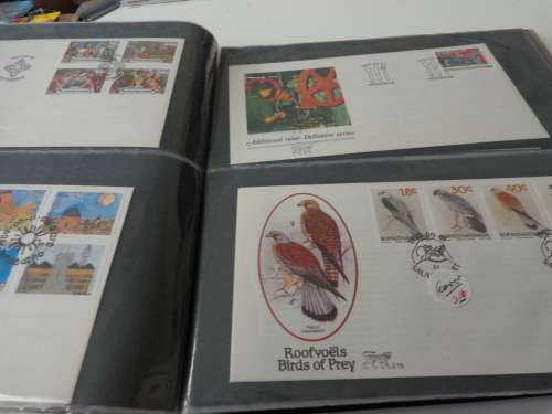 BLACK BOPH. ALBUM FILLED WITH FDCs+ BOOKLETS(ESTATE)see scans