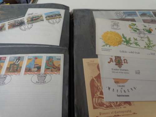 BLACK BOPH. ALBUM FILLED WITH FDCs+ BOOKLETS(ESTATE)see scans