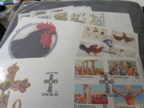 BLACK BOPH. ALBUM FILLED WITH FDCs+ BOOKLETS(ESTATE)see scans