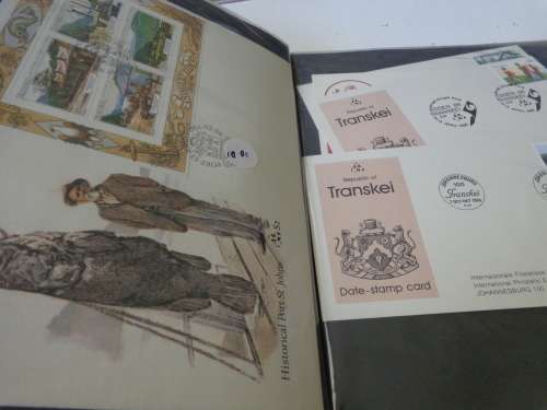 BRN/ ALBUM FILLED WITH FDCs, B/LETS F/D/SHTS,DEFIN.ETC.READ ON...