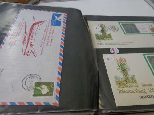 BRN/ ALBUM FILLED WITH FDCs, B/LETS F/D/SHTS,DEFIN.ETC.READ ON...