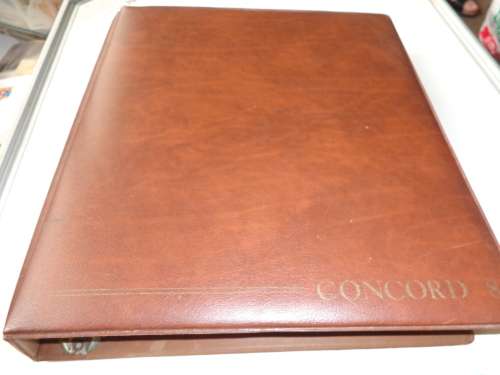BROWN ALBUM WITH 68 FDCs OTHER .SEE SCANS NEAT CONDITION.(estate)