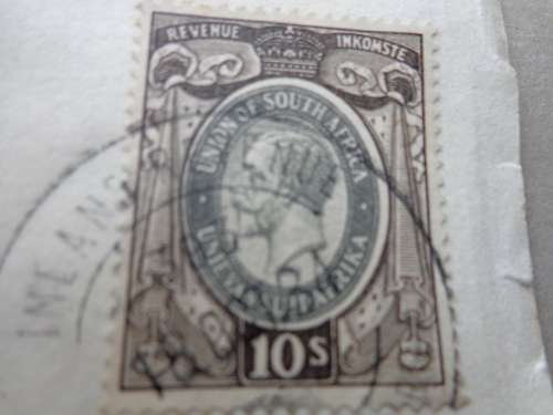 FULL TITLE DEED 1946 HAS 5 SH 10SH AND 15 SH. STAMPS 10 SH. HAS ( VAR)SEE SCANS READ ON.
