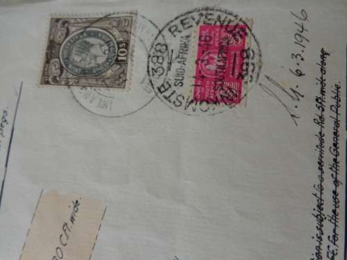 FULL TITLE DEED 1946 HAS 5 SH 10SH AND 15 SH. STAMPS 10 SH. HAS ( VAR)SEE SCANS READ ON.