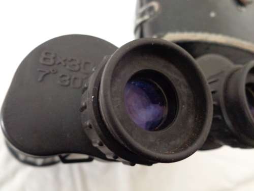 VINTAGE TARGET  BINOCULARS WITH CASE //POSTNET ON,Y // READ ON