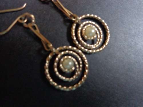ANTIQUE EARRING SET,.SEE SCANS.READ ON..