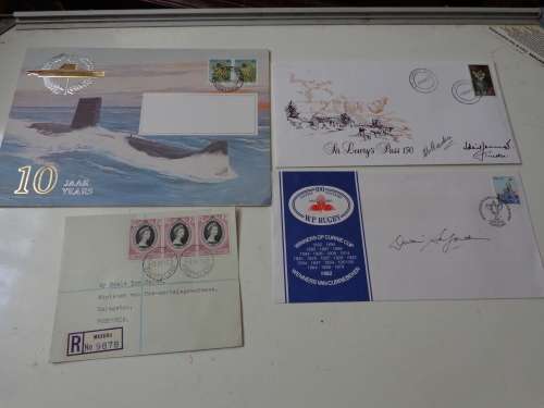 4 X FDCs signed .etc.see scans read on