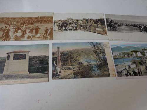 6 X EARLY POSTCARDS 1904-1909 SEE SCANS READ ON