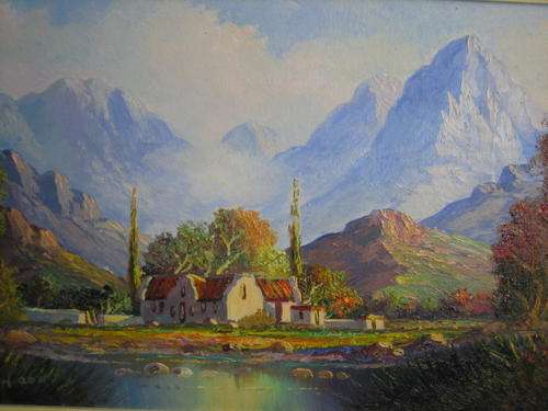 Pragtige,, Opstal in die Vallei naby Robertson,,Les Albertyn.680 x470.grm +sertf..