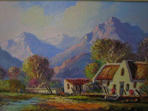 2011 Les.Albertyn,,Aandskemering,,naby Stellenbosch.670 x470.grm +sertf.v.egth.