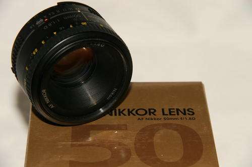 Nikon AF50mm f/1.8 D
