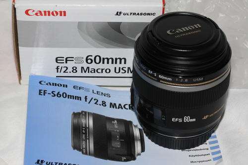 Canon EF-S 60mm f/2.8 USM Macro