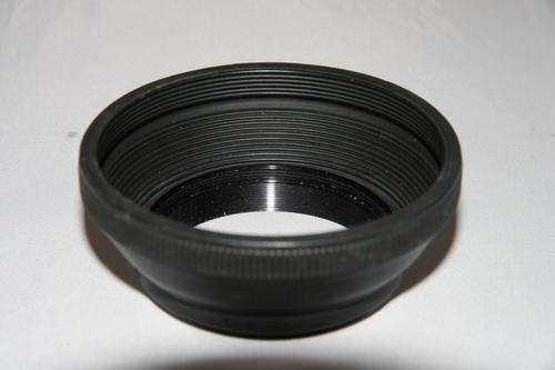 49mm Collapsible Rubber Lens Hood ***Fits any lens with 49mm filter Size***