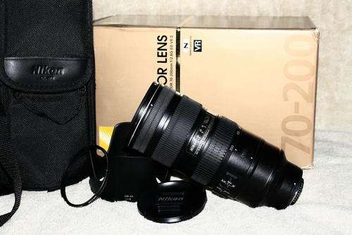 Nikon AF-S 70-200mm f2.8 G ED VRii (mark 2) with Nikon AF-S Teleconverter TC-20E III