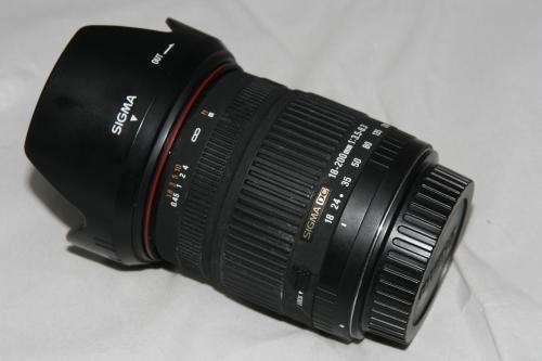 Sigma 18-200mm f/3.5-6.3 DC ***Canon mount***