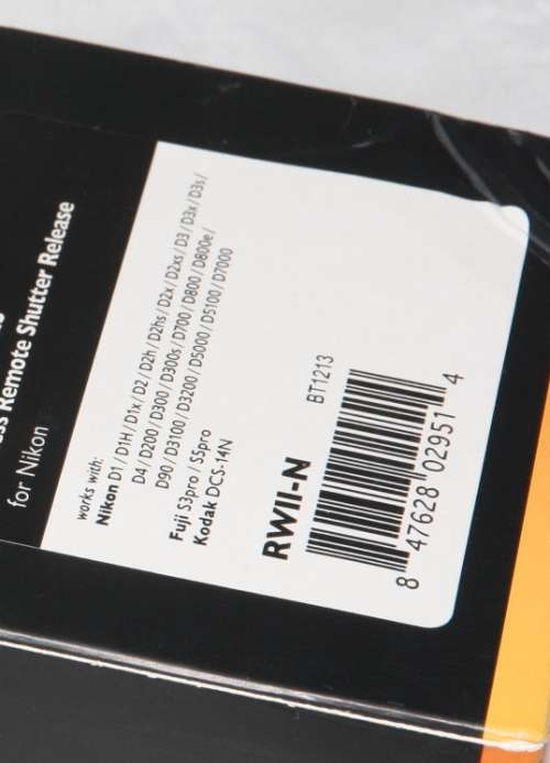 Nikon compatible - Vello RWII-N Freewave Plus Wireless remote shutter release