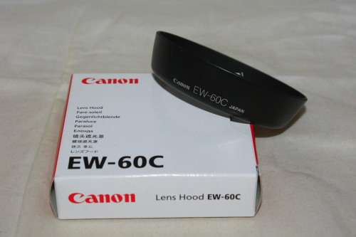 Canon EW-60C lens hood for Canon 18-55mm and see other compatible lenses in description