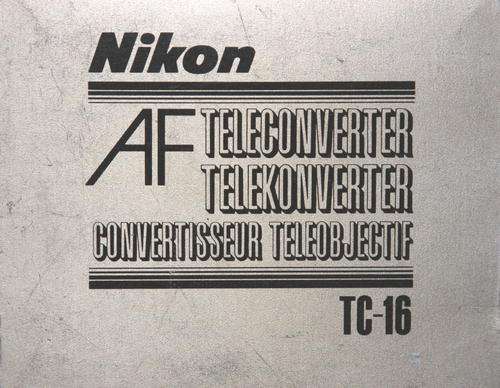 Nikon TC-16AF Tele-converter