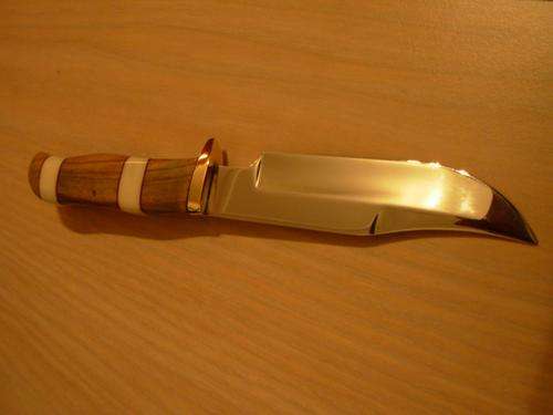 Custom Made Bowie with Swedge!!! Really beautiful knife! Must have!!!