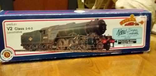 "SUPER SMOOTH" BACHMANN 31-552 CLASS V2 2-6-2 LOCOMOTIVE DURHAM LIGHT INFANTRY OO gauge