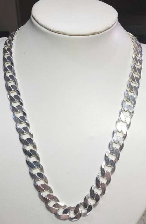 *GORGEOUS* 925 STERLING SILVER CDBL CHAIN - 60CM