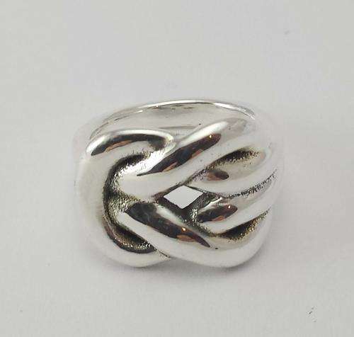 *New* Sterling silver knot ring