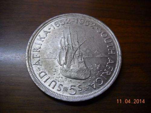 S A Five Shillings Crown 1952