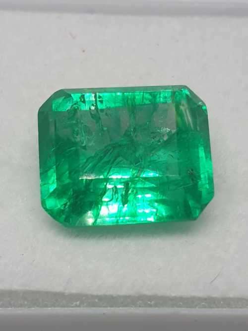 Emerald 6.35ct - Zambian - Certified