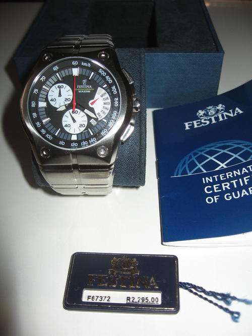 Festina Mens Chronograph,original,stylish and quality- Warranty
