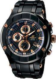 Casio Edifice~ Gold Black Label  500BK Chronograph