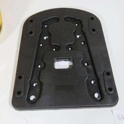 Yellow scooter top box - 39cm x 38cm x 35cm