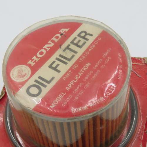 Honda Oil Filter - Part # 15410-426-010 - for models CB350, CB400, CB500, CB550, CB650, CB750