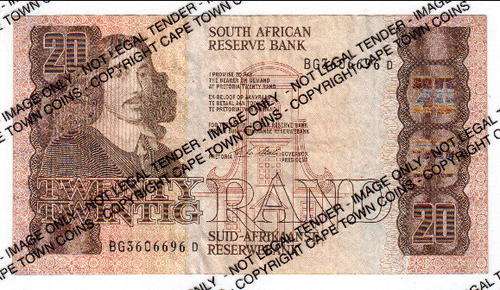 CL Stals 1st issue R20 banknote - as per scan