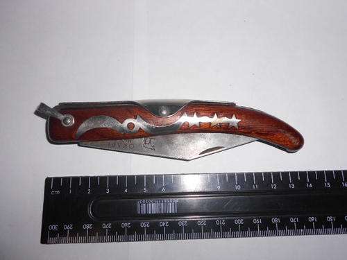 Okapi pocket knife - as per scan