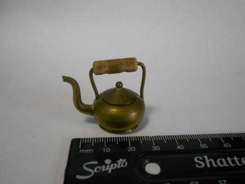 Miniature brass kettle - as per scan*